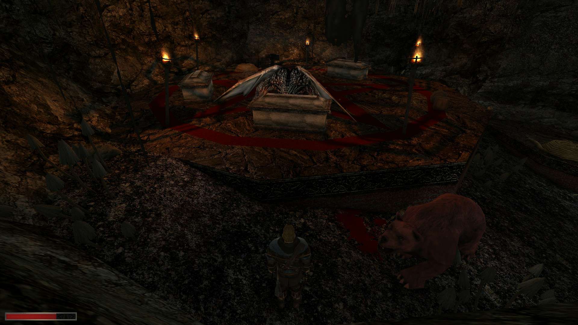 teleport - Secret evil cave